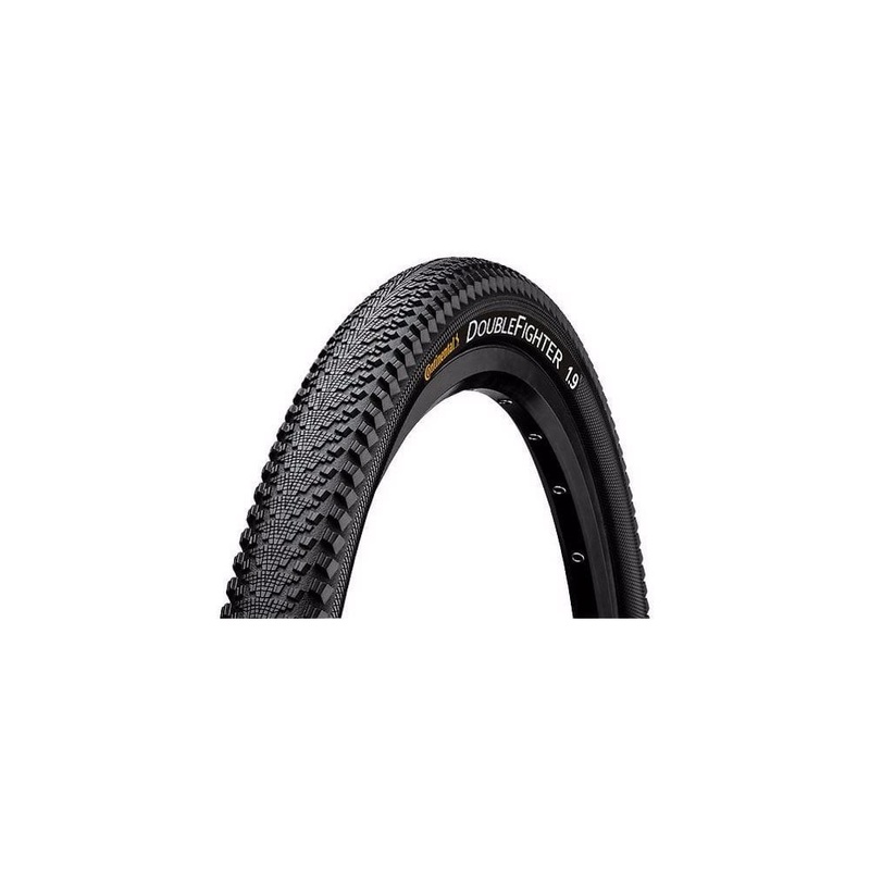 Continental Double Fighter III Tyre Black 29x 2.0 Non Foldable