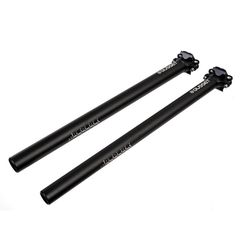 Gusset Lofty XXL Seatpost Black 27.2mm
