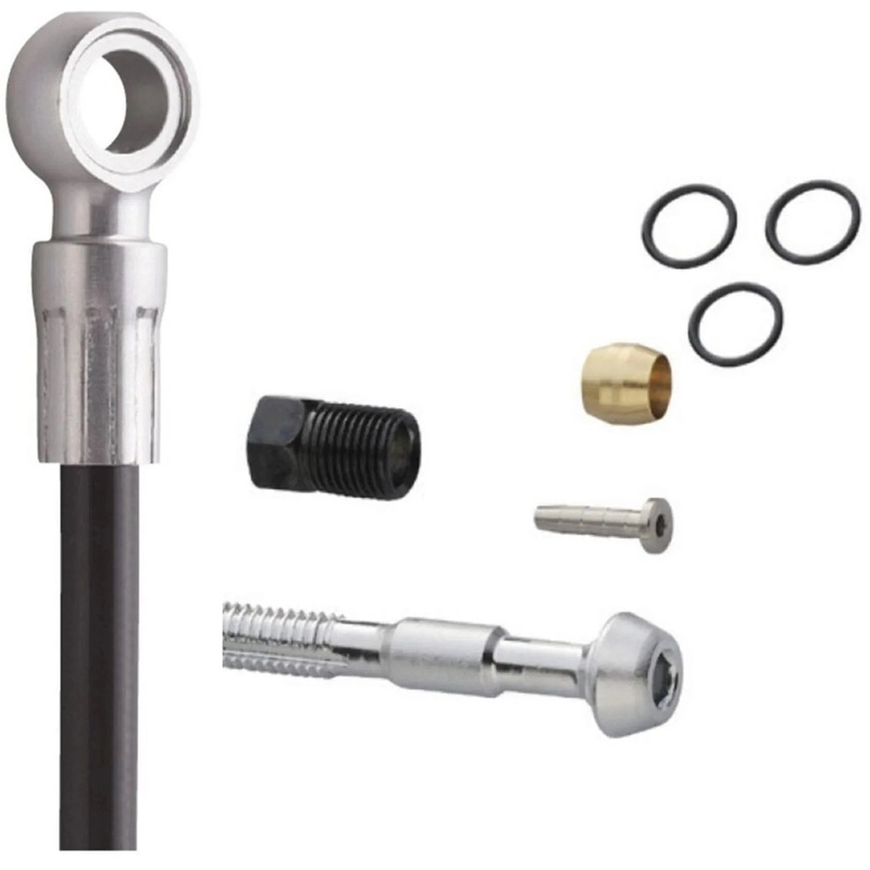 Shimano Ultegra SM-BH59-SB Straight / Banjo Connection Hose for BR-R785 Black Front