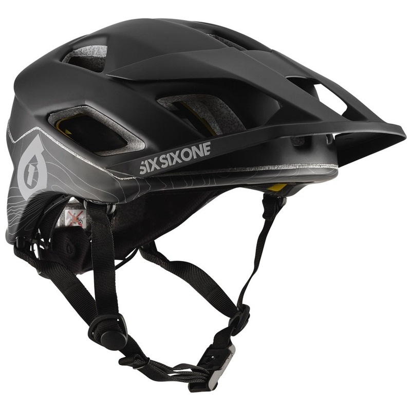 SixSixOne Summit Mips Helmet Digi Green XS/S