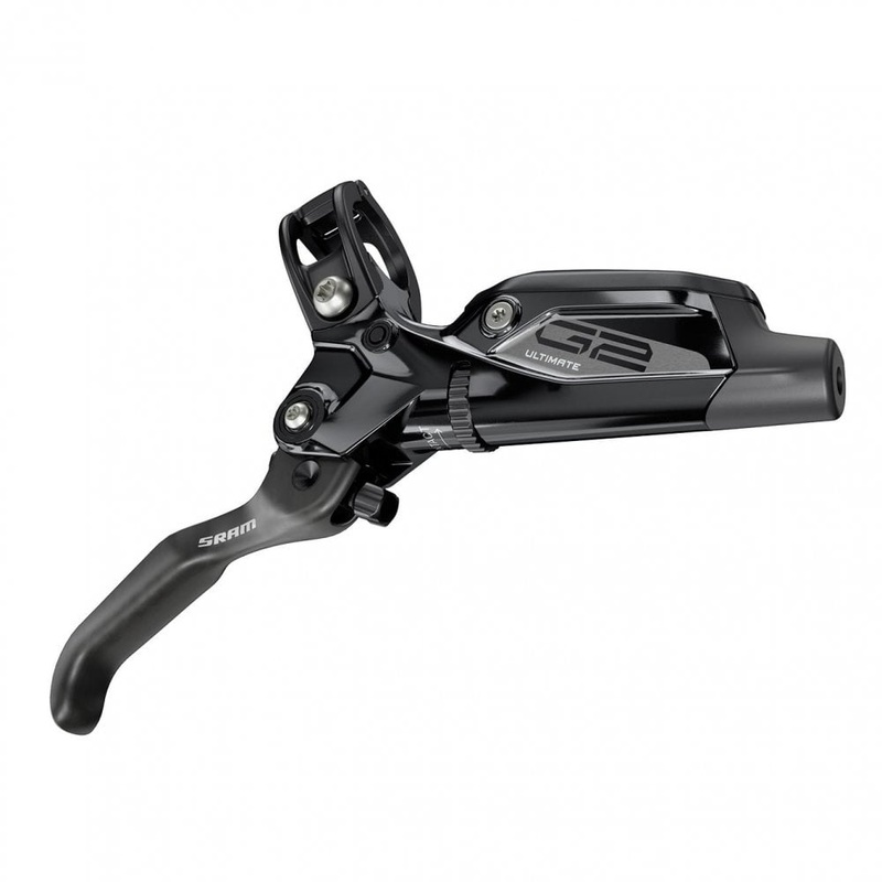 SRAM G2 Ultimate Carbon Disc Brake Black with Ti Hardware Gloss Black Front