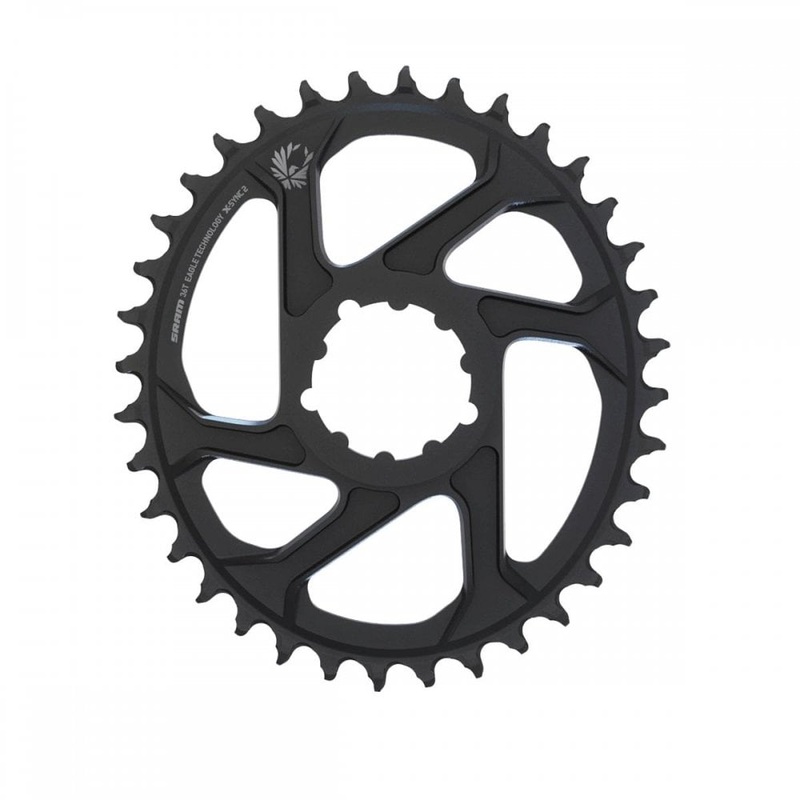 SRAM X-Sync 2 Oval 12-Speed Eagle Alloy Direct Mount Chainring Black 34T 6mm Offset