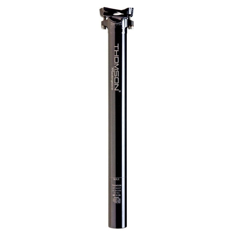 Thomson Masterpiece Inline Seatpost Black 30.9mm 350mm