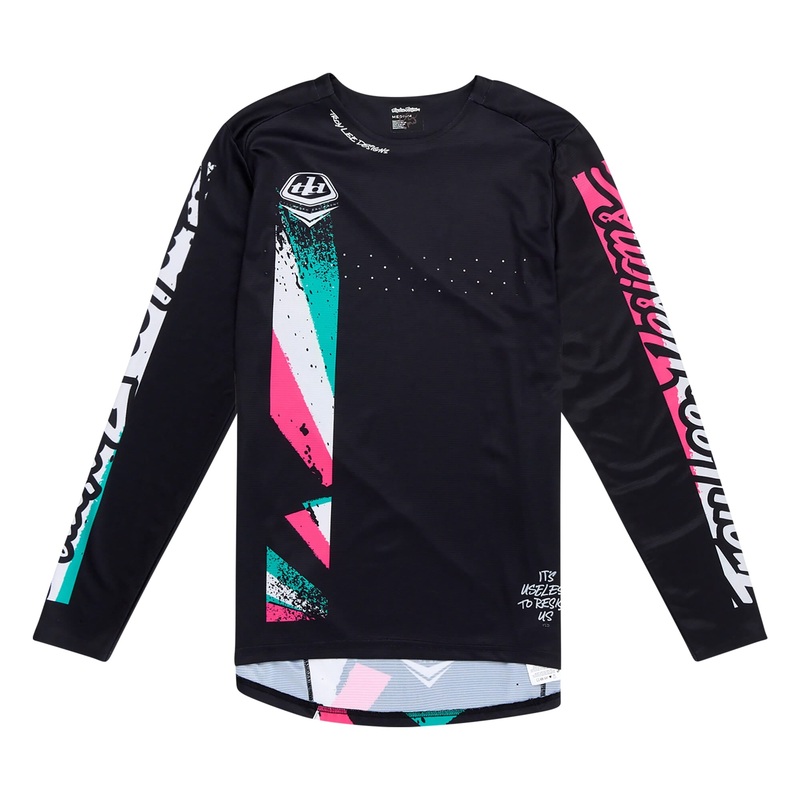 Troy Lee Designs Sprint Jersey Full Pull - Black S