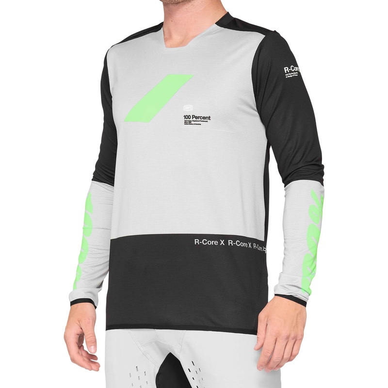 100% R-Core X Jersey 2021 Charcoal/Black S