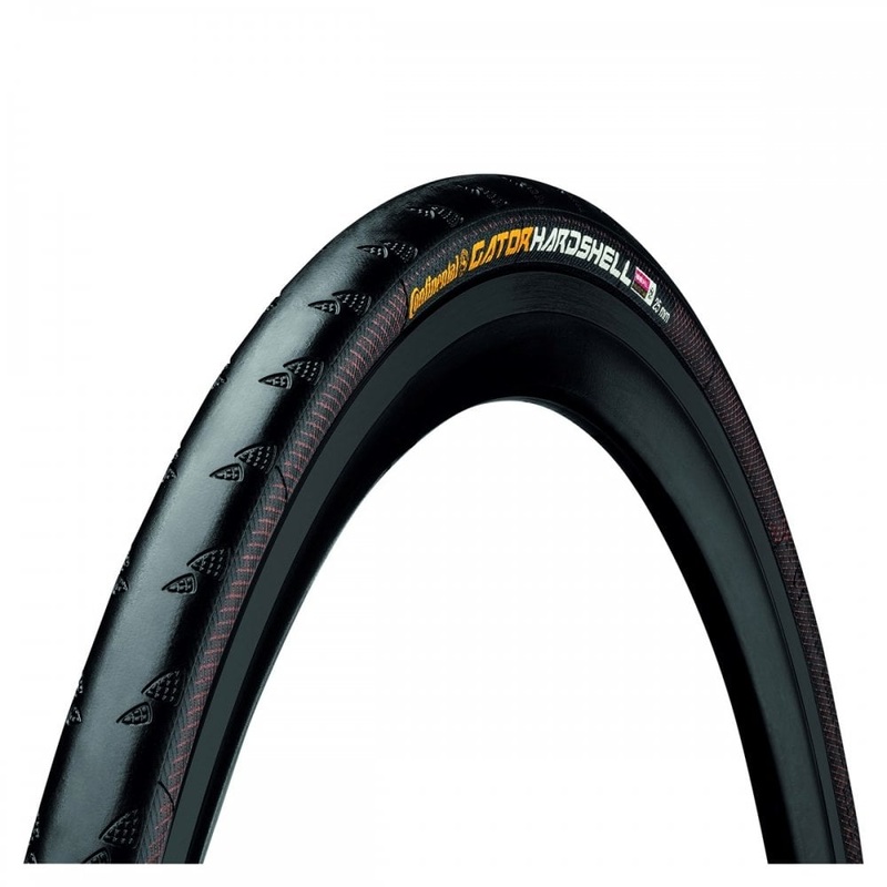 Continental Gatorskin HardShell Tyre Black 700 x 23C Wire Bead