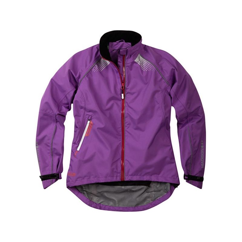 Madison Prima Women's Water Resistant Jacket Dewberry Size 8