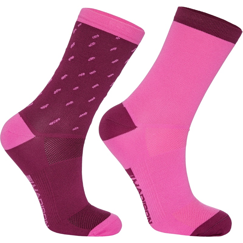 Madison Sportive Mid Socks Twin Pack Black L