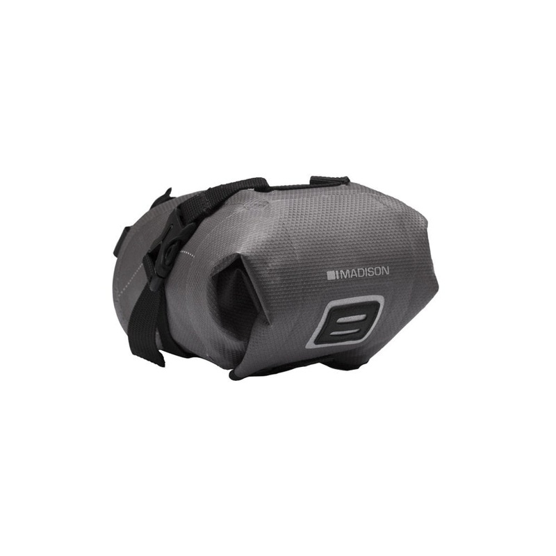 Madison Waterproof Micro Seat Pack With Welded Seams Grey Unisize