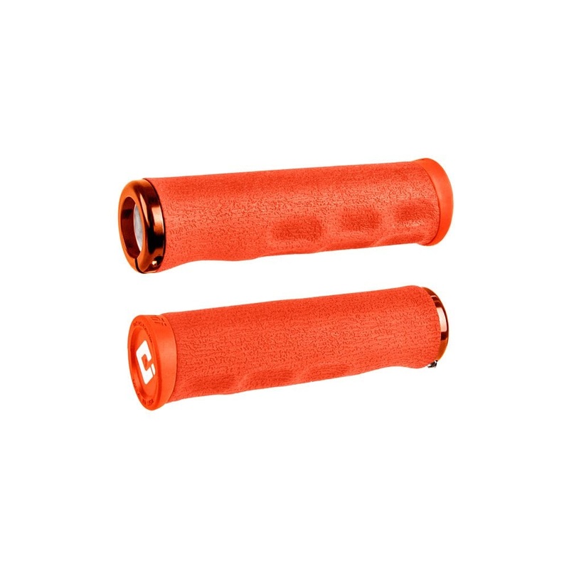ODI Dread Lock MTB Grips Orange 130mm