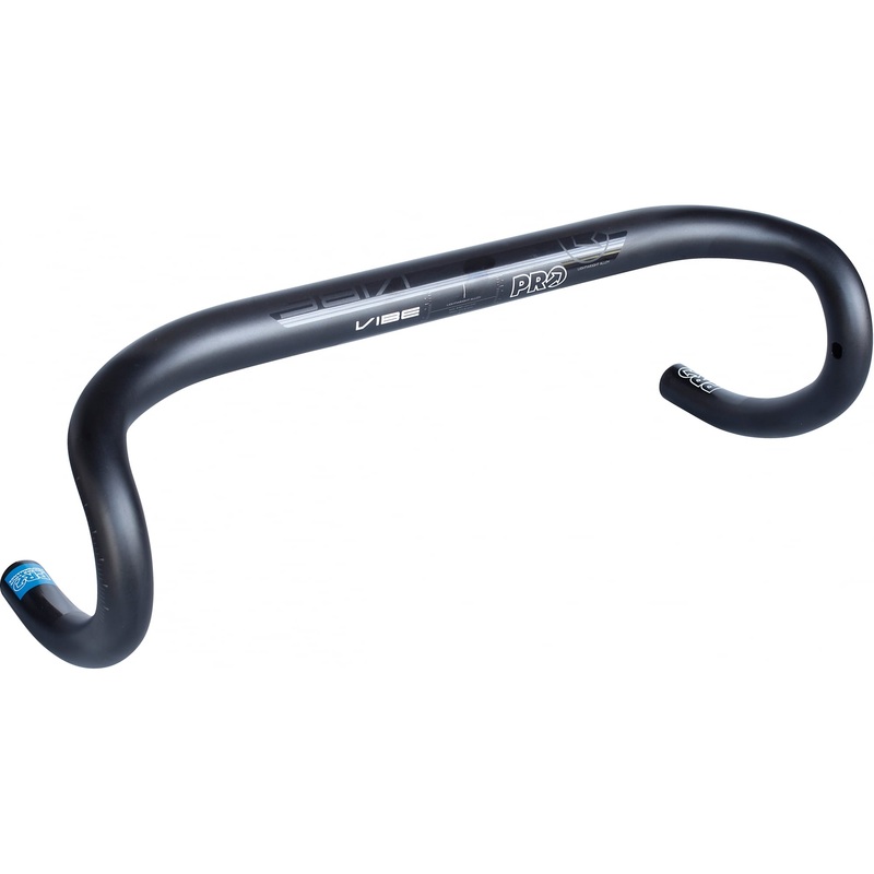 PRO Vibe Alloy Compact Handlebar Black 42cm x 31.8mm Anatomic