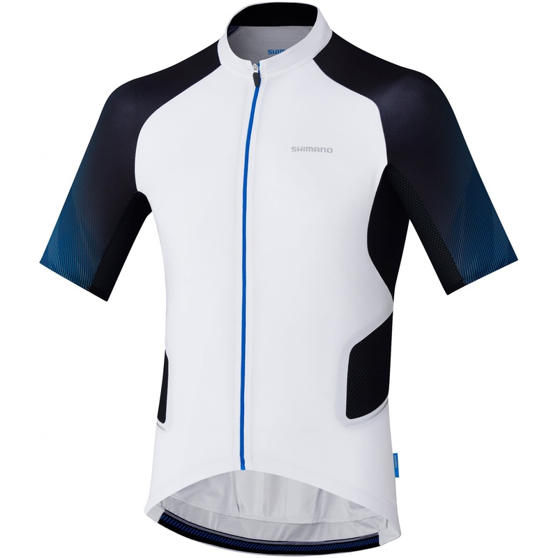 Shimano Clothing Men's Mirror Cool Jersey Black / Yellow L