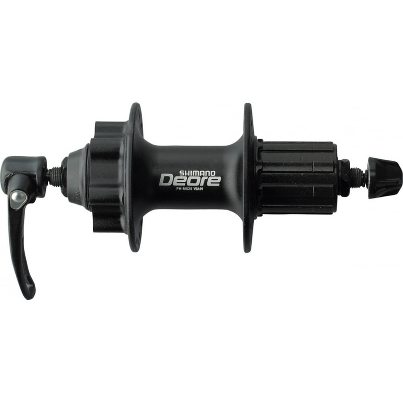 Shimano FH-M525 Deore Disc 6-bolt Freehub Black 32H, 6-bolt