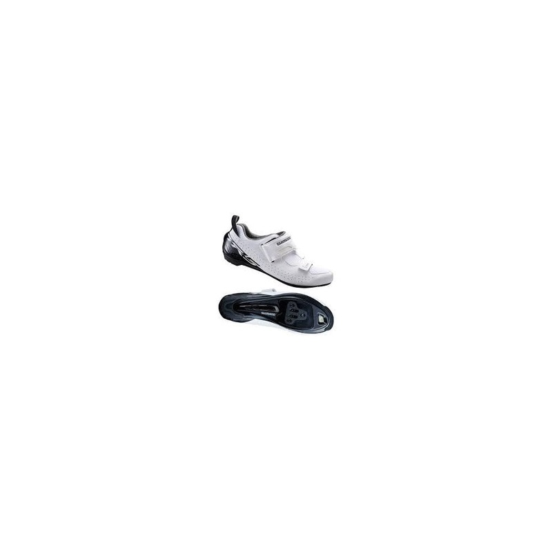 Shimano TR5 SPD-SL shoes, white White UK 4 / EU 37