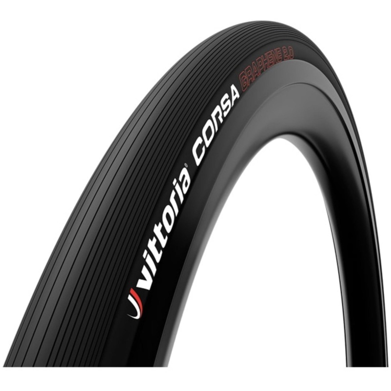 Vittoria Corsa G2.0 Road Tyre Black 700 x 25c Foldable Tubeless Ready