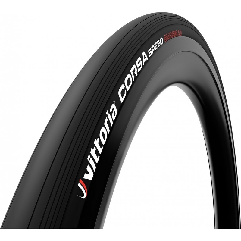 Vittoria Corsa Speed G2.0 Road Tyre Black 700 x 25c Foldable Tubeless Ready