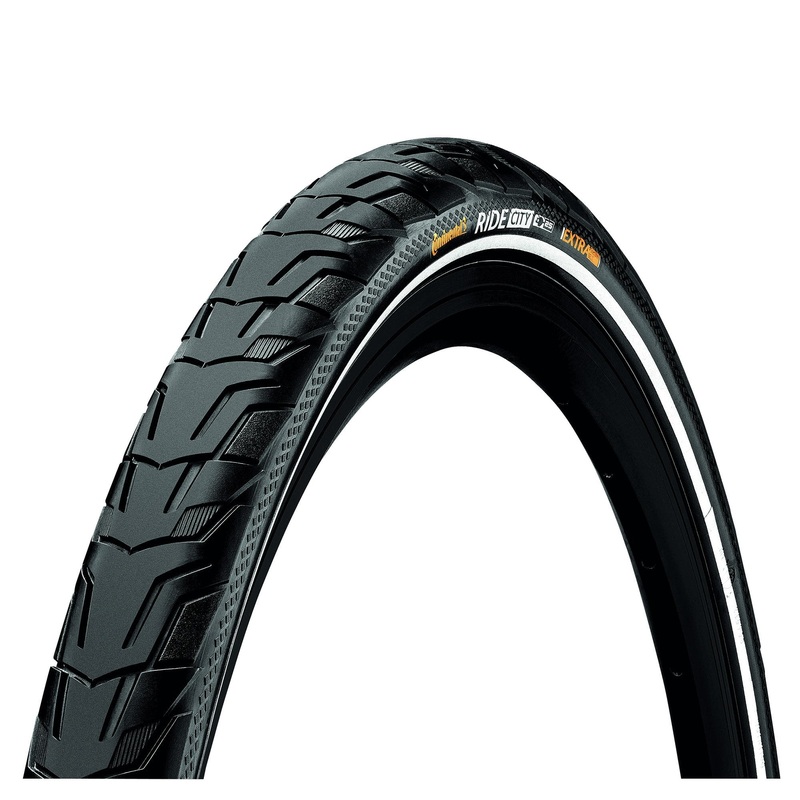 Continental Ride City Reflex Tyre Black/Black Reflex 700 X 42C