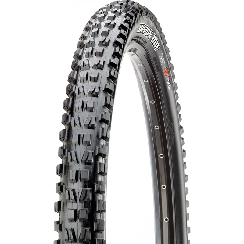 Maxxis Minion DHF Tyre Black 27.5 x 2.30 Folding Dual Compound EXO/TR