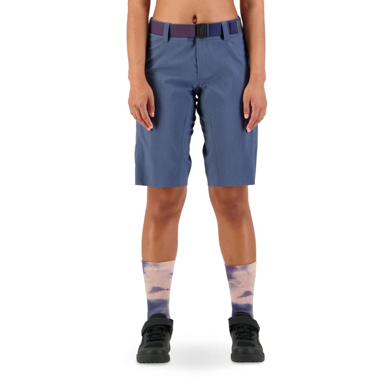 Mons Royale Women's Virage Bike Shorts - Dark Denim Dark Denim S