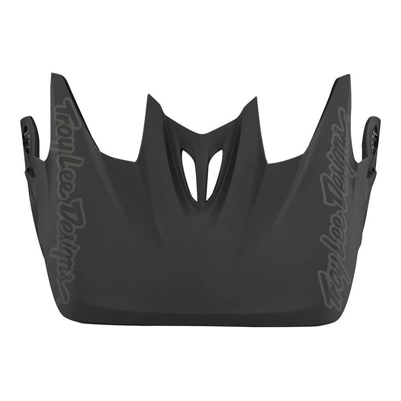 Troy Lee Designs D4 Visor Ltd Ed Slash - Black/Yellow