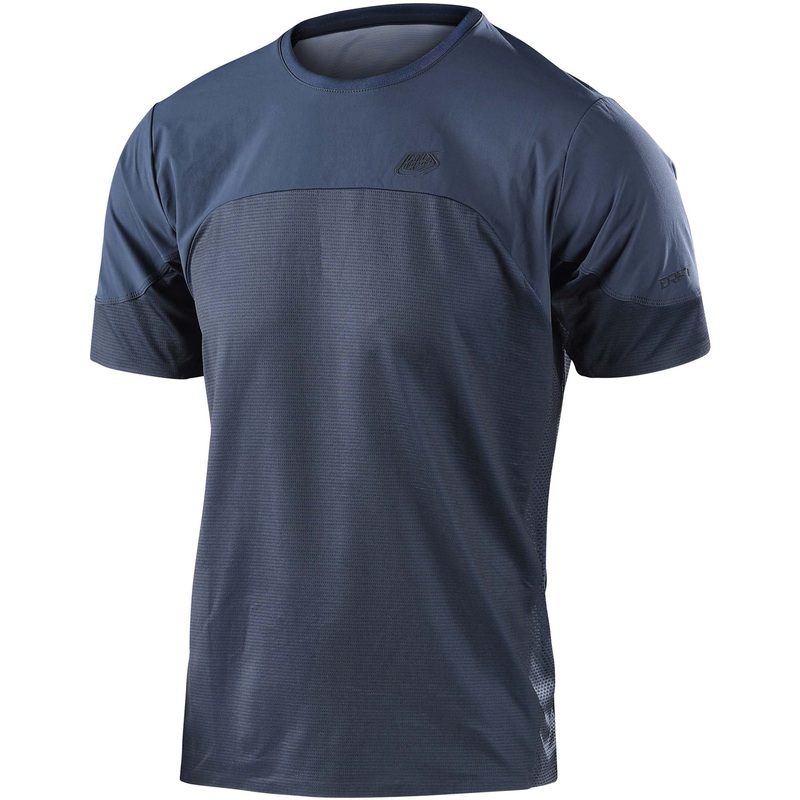 Troy Lee Designs Drift SS Jersey Solid - Dark Charcoal S