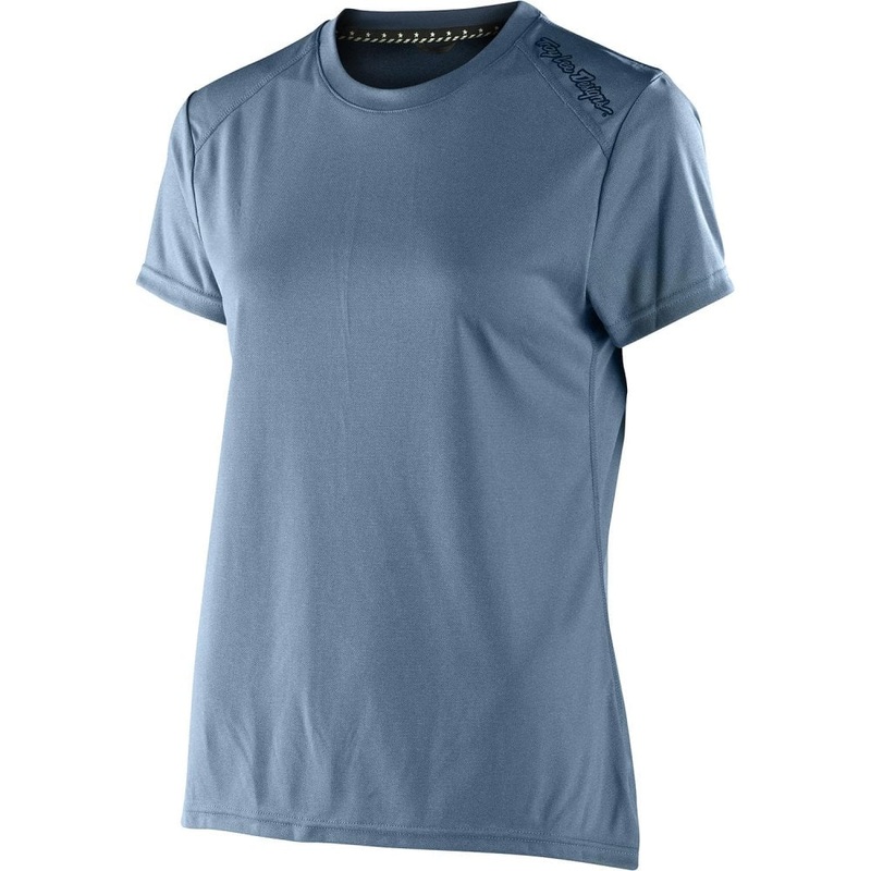 Troy Lee Designs Women's Lilium SS Jersey Heather Smoke Blue M