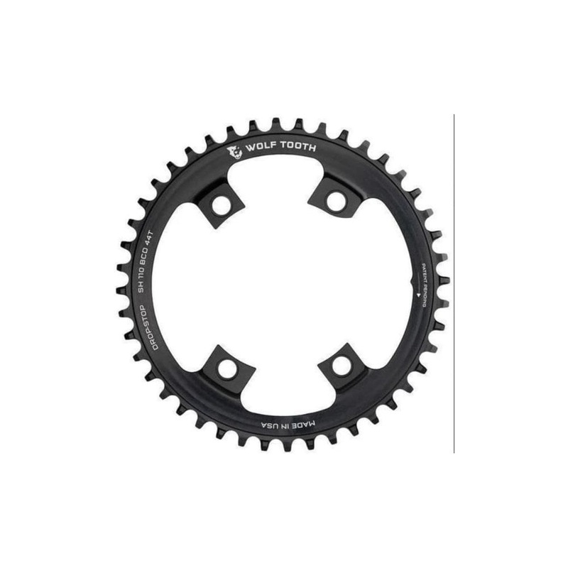 Wolf Tooth 110 BCD Asymetric 4-bolt for Shimano Cranks Black 36t