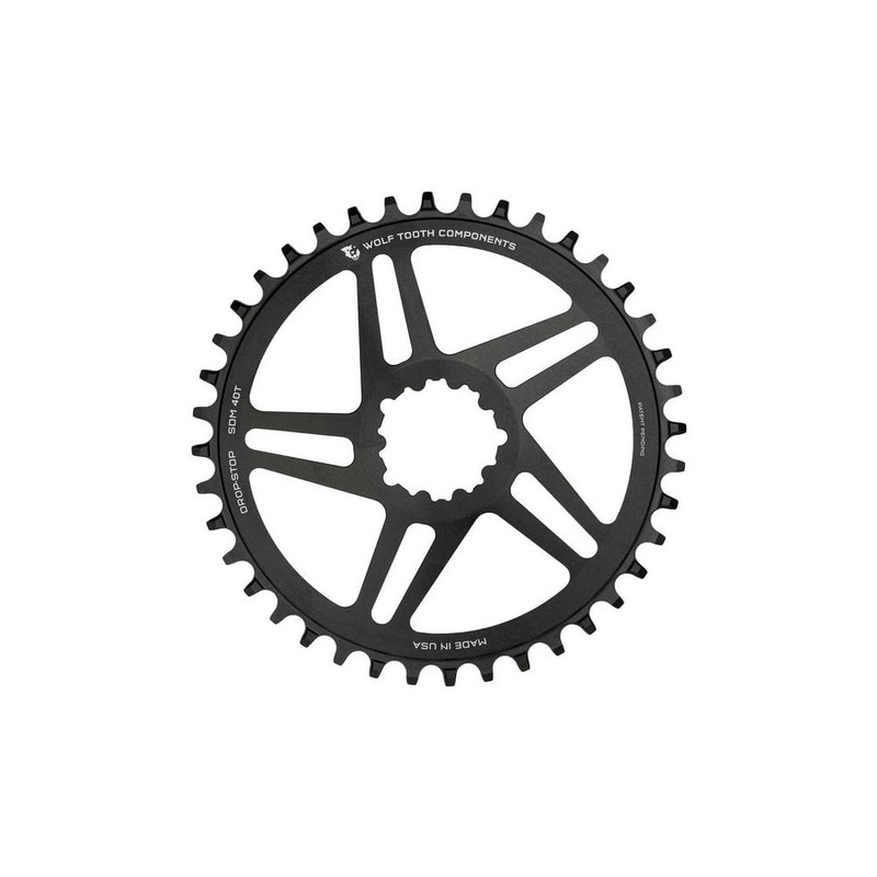 Wolf Tooth Direct Mount Chainrings for SRAM Cranks Black 30t Standard