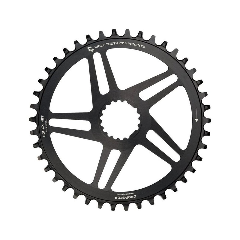 Wolf Tooth Direct Mount for Cannondale Hollowgram CX and Road Offset Black 40t