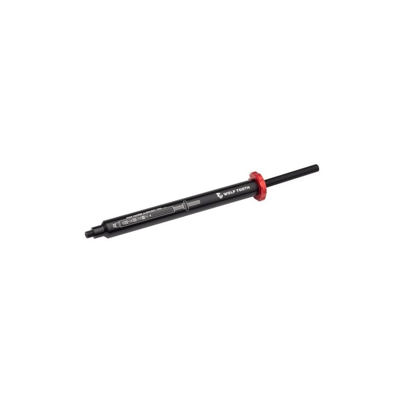 Wolf Tooth Pack Hanger Alignment Tool Black QR Adapter