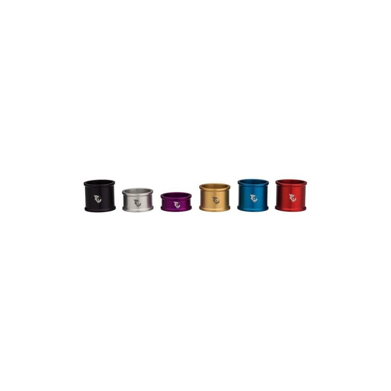 Wolf Tooth Precision Headset Spacers 5 Pack Red 3mm