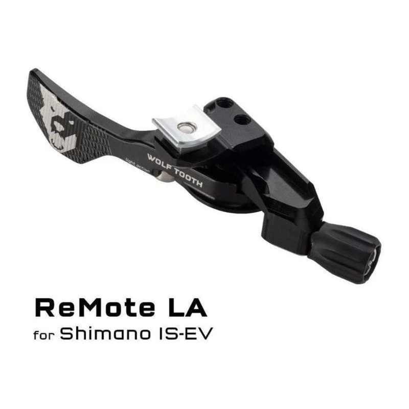 Wolf Tooth Remote Light Action Lever Black Shimano IS-EV