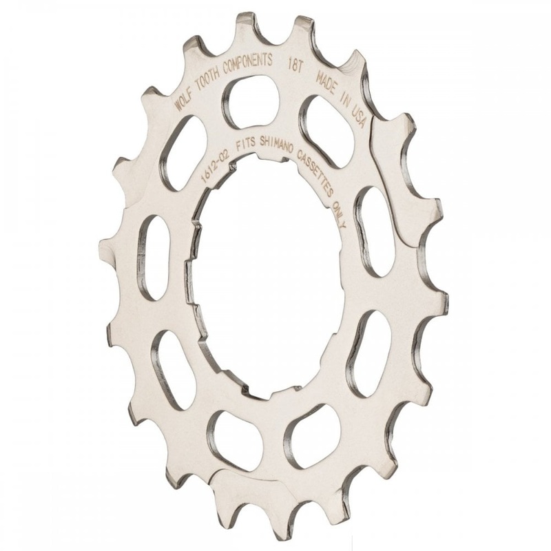 Wolf Tooth Stainless Steel Single Speed Cog Stainless Steel 16t