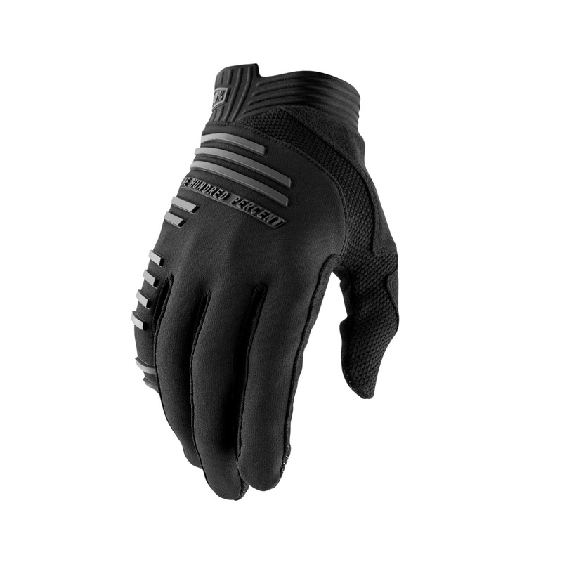 100% R-Core Gloves Black S