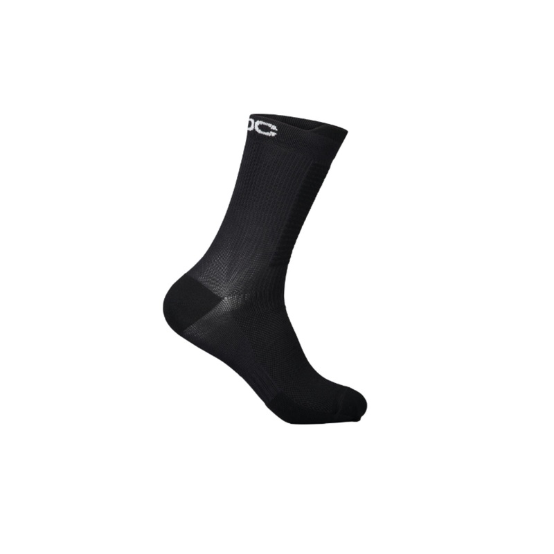 POC Lithe MTB Sock Mid Uranium Black Small/37-39