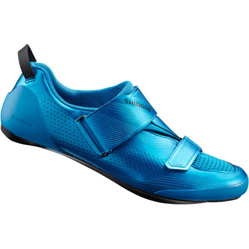 Shimano TR9 (TR901) SPD-SL Triathlon Shoes Blue Size 48