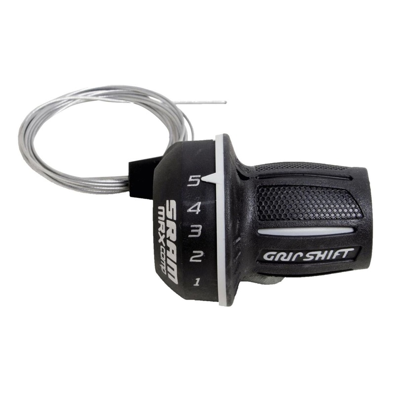 SRAM MRX Twist Shifter - Rear 2:1 5-Speed
