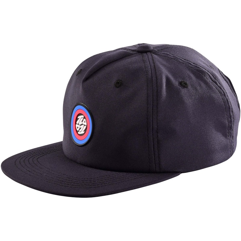 Troy Lee Designs Unstructured Snapback Cap Spun - Carbon One Size