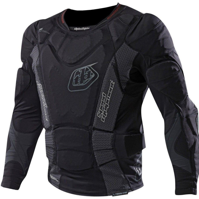 Troy Lee Designs Youth UPL7855 HW LS Shirt Black Y-M