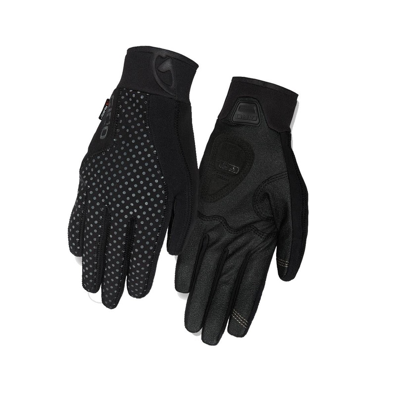 Giro Women's Inferna Water Resistant Windbloc Cycling Gloves Black L