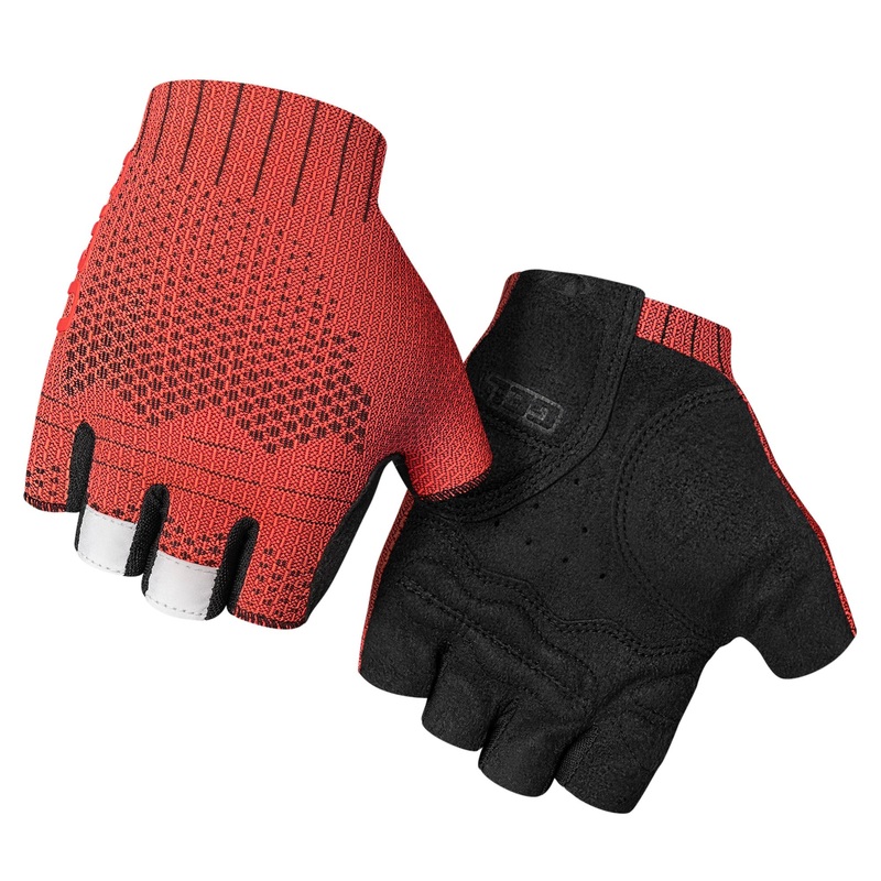 Giro Xnetic Road Cycling Mitts Trim Red S