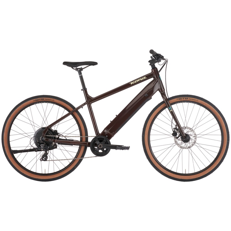 Kona Dew HD Electric Bike 2025 Brown S