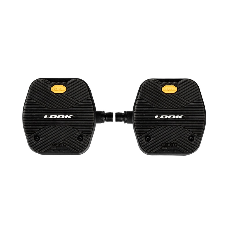 Look Geo City Grip Flat Pedals Black