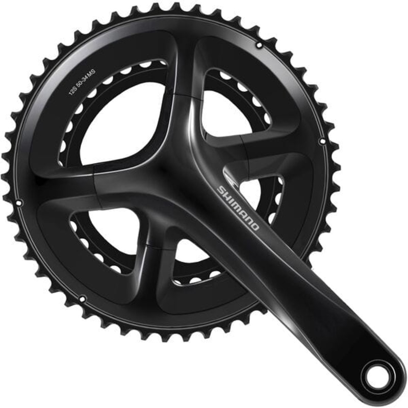 Shimano 105 FC-RS520 Double 12-Speed Chainset Black 50 / 34 teeth 165 mm