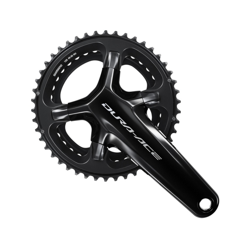 Shimano Dura-Ace FC-R9200 12-Speed Double Chainset Black 50 / 34 teeth 175 mm