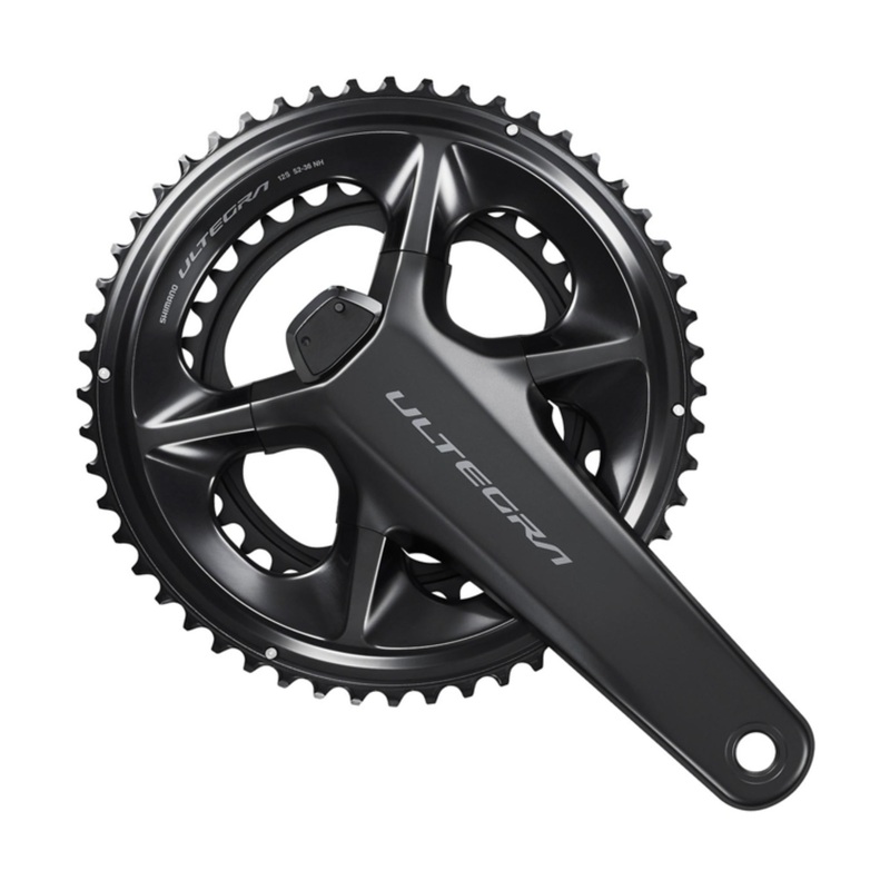 Shimano Ultegra FC-R8100-P 12-Speed Double Power Meter Chainset Grey 50 / 34 teeth 172.5 mm