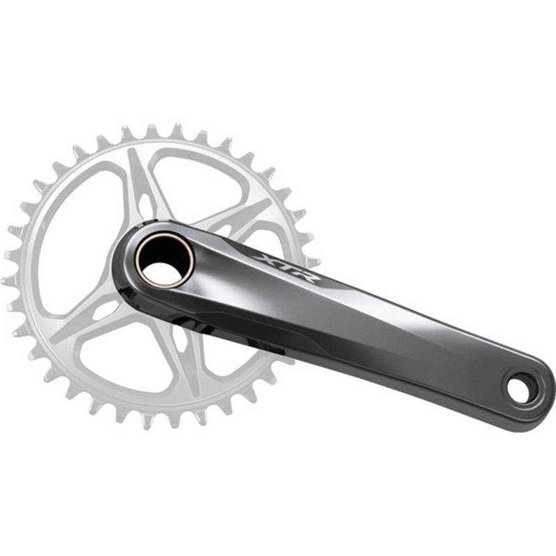 Shimano XTR FC-M9130 12-Speed Crank Set Superboost 56.5mm Chainline Grey / Black Single 170 mm