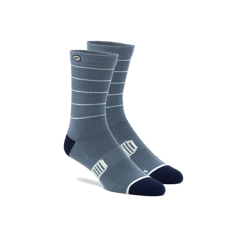 100% Advocate Performance Socks Slate Navy S/M