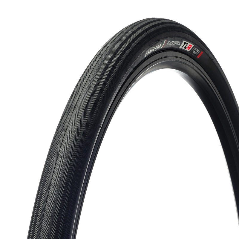 Challenge Strada Bianca Vulcanised Tubeless Ready Tyre Black 700x36