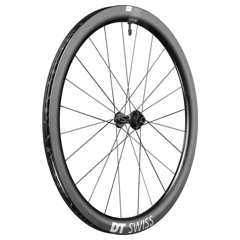 DT Swiss ERC 1400 DICUT Clincher Disc Brake Wheel Black Front 35mm Carbon Clincher